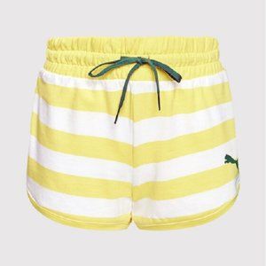 Puma 845823 Summer Stripes  Shorts Yellow / White